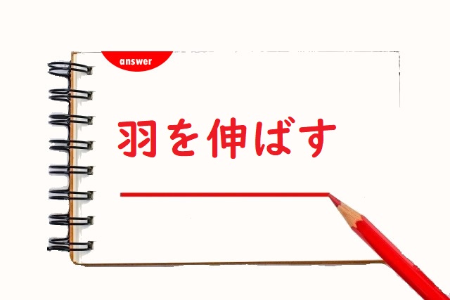 はねを伸ばす 「羽」「羽根」正しい漢字はどっち? | 論文・小論文の書き方