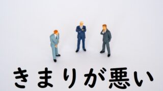 きまりが悪い の意味 きまりが悪かった 例文 論文 小論文の書き方